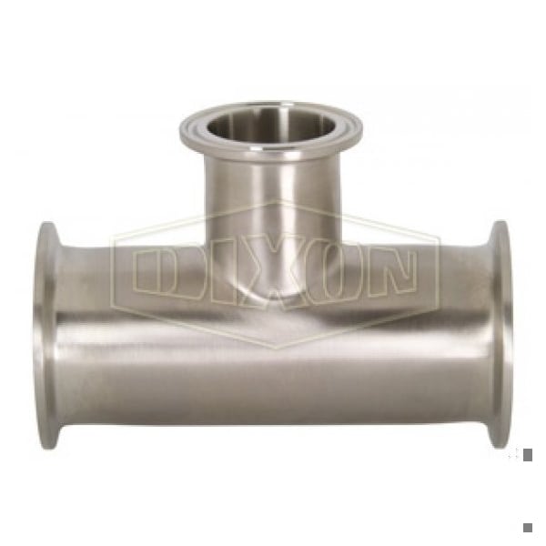 Dixon Clamp Reducing Tee, 4 x 2-1/2 in, 304 SS, Domestic B7RMP-G400250 - main